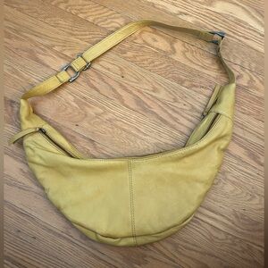 Free People Idle Hands Bag - Mustard Yellow